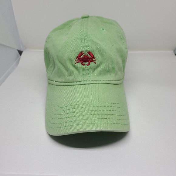 Granule Light Green Crab Cancer Astrology Hat Cap - Picture 6 of 6